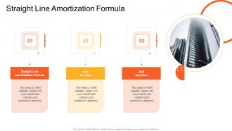 Straight Line Amortization Formula In Powerpoint And Google Slides Cpb