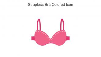 Strapless Bra Colored Icon In Powerpoint Pptx Png And Editable Eps Format