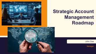 Strategic Account Management Roadmap PPT Structure AT