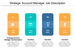 Strategic account manager job description ppt powerpoint presentation model cpb