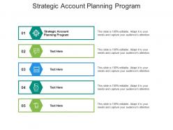 Strategic account planning program ppt powerpoint presentation pictures smartart cpb