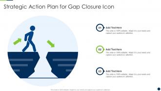 Strategic Action Plan For Gap Closure Icon