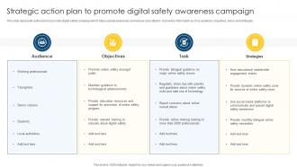Strategic Action Plan To Promote Digital Safety Awareness Campaign
