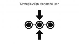 Strategic Align Monotone Icon In Powerpoint Pptx Png And Editable Eps Format