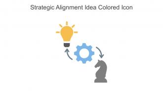 Strategic Alignment Idea Colored Icon In Powerpoint Pptx Png And Editable Eps Format