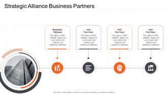 Strategic Alliance Business Partners In Powerpoint And Google Slides Cpb