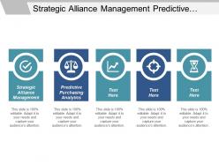 Strategic alliance management predictive purchasing analytics vertical merger cpb