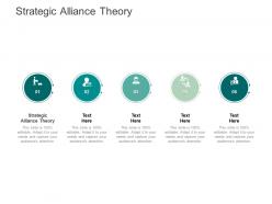 Strategic alliance theory ppt powerpoint presentation slides design templates cpb