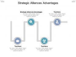 Strategic alliances advantages ppt powerpoint presentation file files cpb