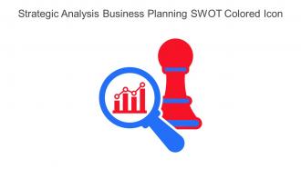 Strategic Analysis Business Planning Swot Colored Icon In Powerpoint Pptx Png And Editable Eps Format