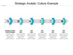Strategic analytic culture example ppt powerpoint presentation model skills cpb