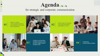 Strategic And Corporate Communication Powerpoint Presentation Slides Strategy CD V Good Captivating