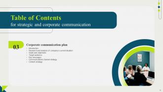 Strategic And Corporate Communication Powerpoint Presentation Slides Strategy CD V Attractive Captivating