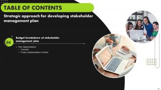 Strategic Approach For Developing Stakeholder Management Plan Powerpoint Presentation Slides Impressive Graphical