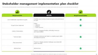 Strategic Approach For Developing Stakeholder Management Plan Powerpoint Presentation Slides Interactive Graphical