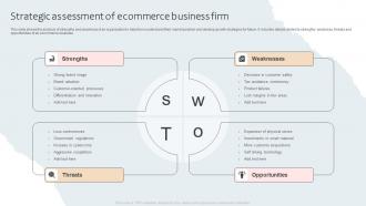 Strategic Assessment Of Ecommerce Business Firm