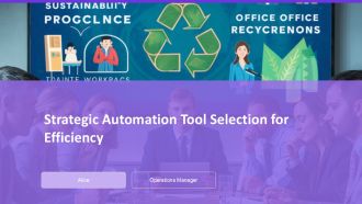 Strategic Automation Tool Selection For Efficiency PPT Mockup AT