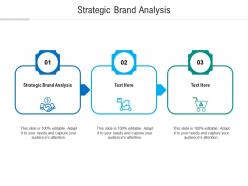 Strategic brand analysis ppt powerpoint presentation summary deck cpb