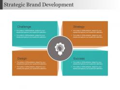 Strategic brand development powerpoint graphics