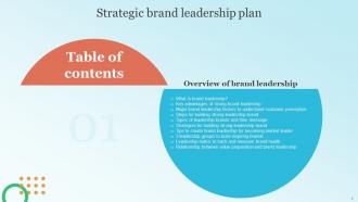 Strategic Brand Leadership Plan Powerpoint Presentation Slides Branding CD V Informative Downloadable