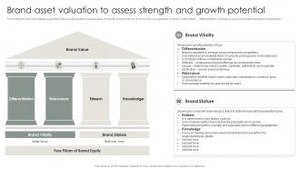 Strategic Brand Management Process Brand Asset Valuation To Assess Strength And Growth Potential