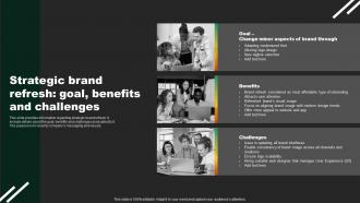 Strategic Brand Refresh Goal Benefits Various Types Of Rebranding Initiatives Branding SS
