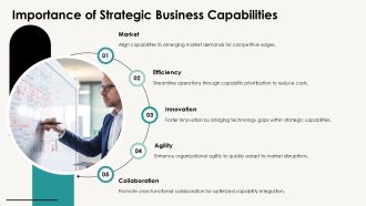 Strategic Business Capability Framework Overview PPT Mockup AT Professional Analytical