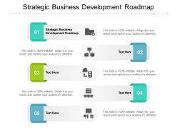 Strategic business development roadmap ppt powerpoint presentation icon cpb