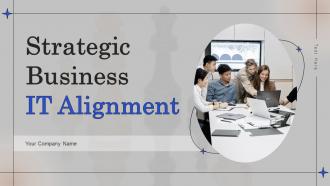 Strategic Business IT Alignment Powerpoint Presentation Slides