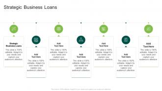 Strategic Business Loans In Powerpoint And Google Slides Cpb