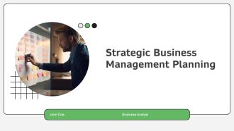 Strategic Business Management Planning PPT Template AT