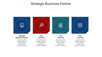 Strategic business partner ppt powerpoint presentation slides background cpb