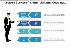Strategic business planning marketing customer loyalty business management cpb