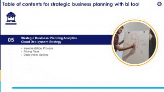 Strategic Business Planning With BI Tool Powerpoint Presentation Slides Ideas Idea