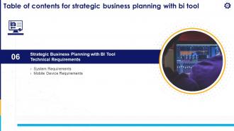 Strategic Business Planning With BI Tool Powerpoint Presentation Slides Good Idea