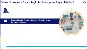 Strategic Business Planning With BI Tool Powerpoint Presentation Slides Editable Idea