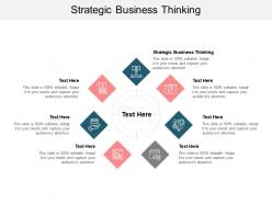 Strategic business thinking ppt powerpoint presentation portfolio example topics cpb