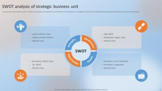 Strategic Business Unit Powerpoint Ppt Template Bundles