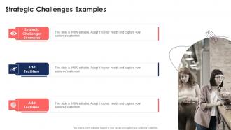 Strategic Challenges Examples In Powerpoint And Google Slides Cpb
