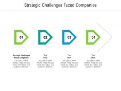 Strategic challenges faced companies ppt powerpoint presentation infographic template infographic template cpb