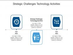 Strategic challenges technology activities ppt powerpoint presentation file layout cpb