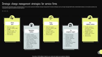 Strategic Change PowerPoint PPT Template Bundles Aesthatic Impressive