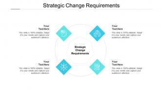 Strategic change requirements ppt powerpoint presentation infographic template deck cpb