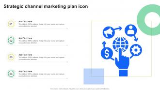 Strategic Channel Marketing Plan Icon