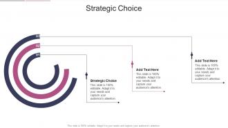 Strategic Choice In Powerpoint And Google Slides Cpb