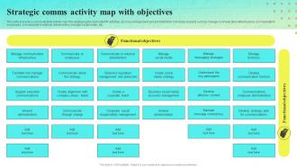Strategic Comms Activity Map With Objectives