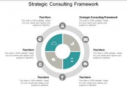 Strategic consulting framework ppt powerpoint presentation ideas show cpb
