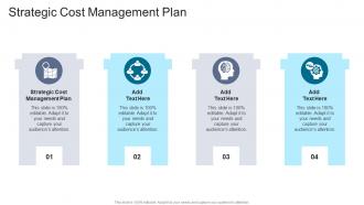 Strategic Cost Management Plan In Powerpoint And Google Slides Cpb