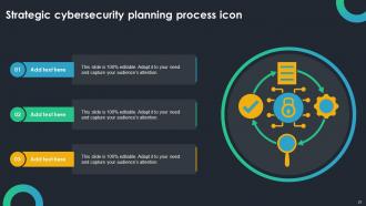 Strategic Cybersecurity Plan Powerpoint Ppt Template Bundles Idea Engaging
