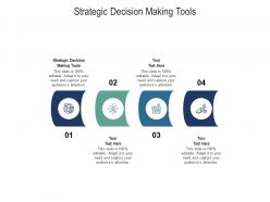 Strategic decision making tools ppt powerpoint presentation summary gallery cpb